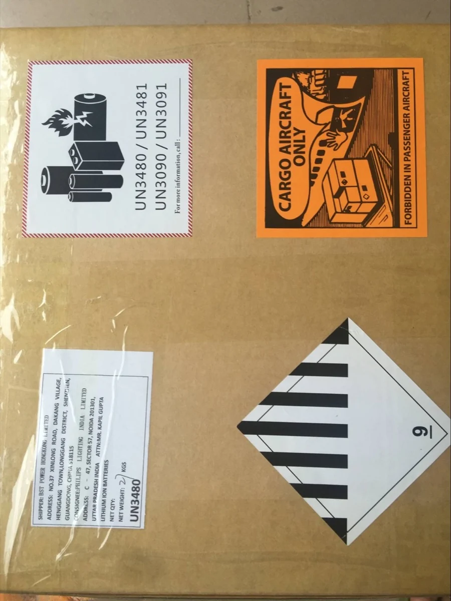 Lithium batteries from Hong Kong to Germany — shipment handling photo 2