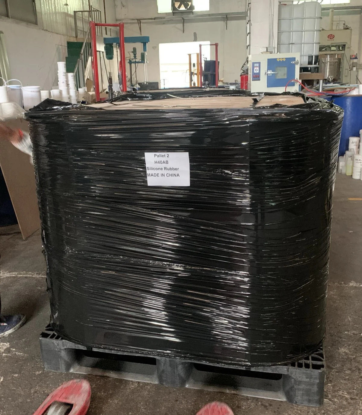 Silicone rubber LCL shipment to Toronto — shipment handling photo 1