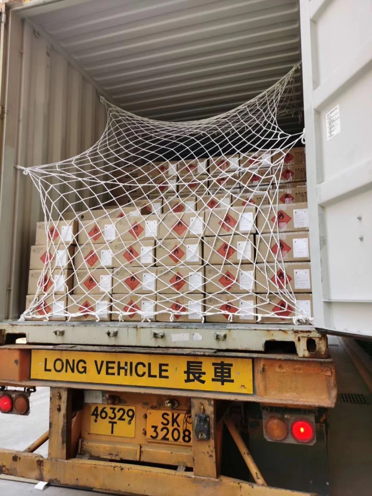 Class 9 hand-sanitiser shipment to Sydney — shipment handling photo 2