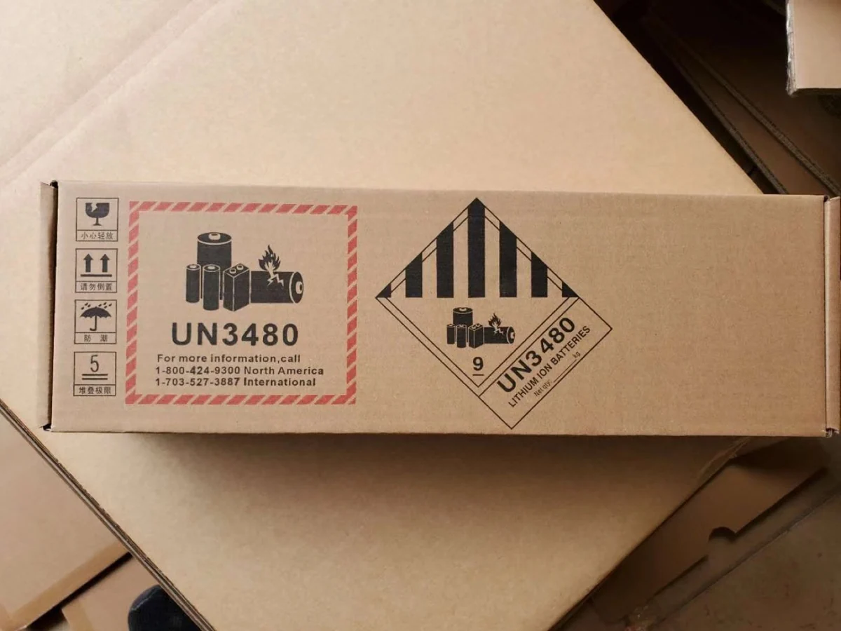E-bike batteries delivered door to door in Norway — shipment handling photo 2