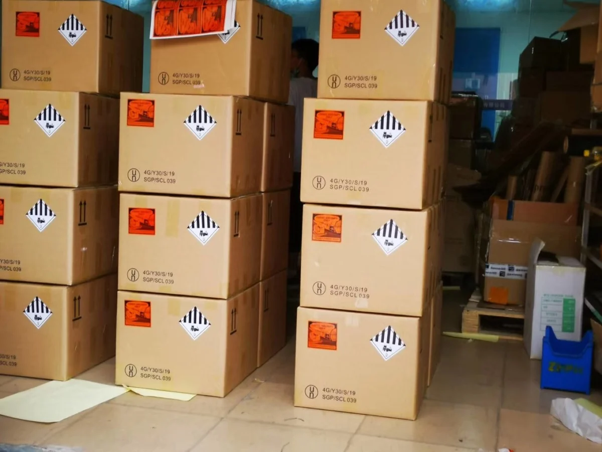 E-bike batteries delivered door to door in Norway — shipment handling photo 3