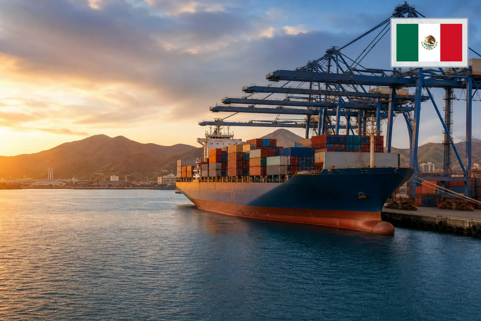 Destination-specific logistics scene for China-Mexico Sea Freight